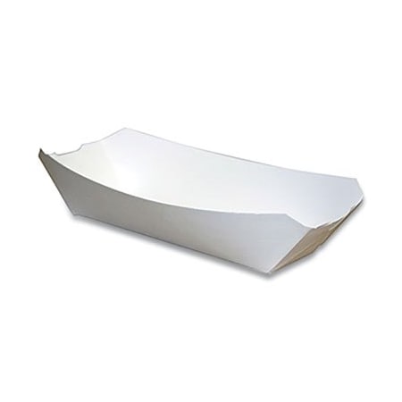Pactivcorp Pactiv, PAPERBOARD FOOD TRAYS, #12 BEERS TRAY, 6 X 4 X 1.5, WHITE, 300PK 23863
